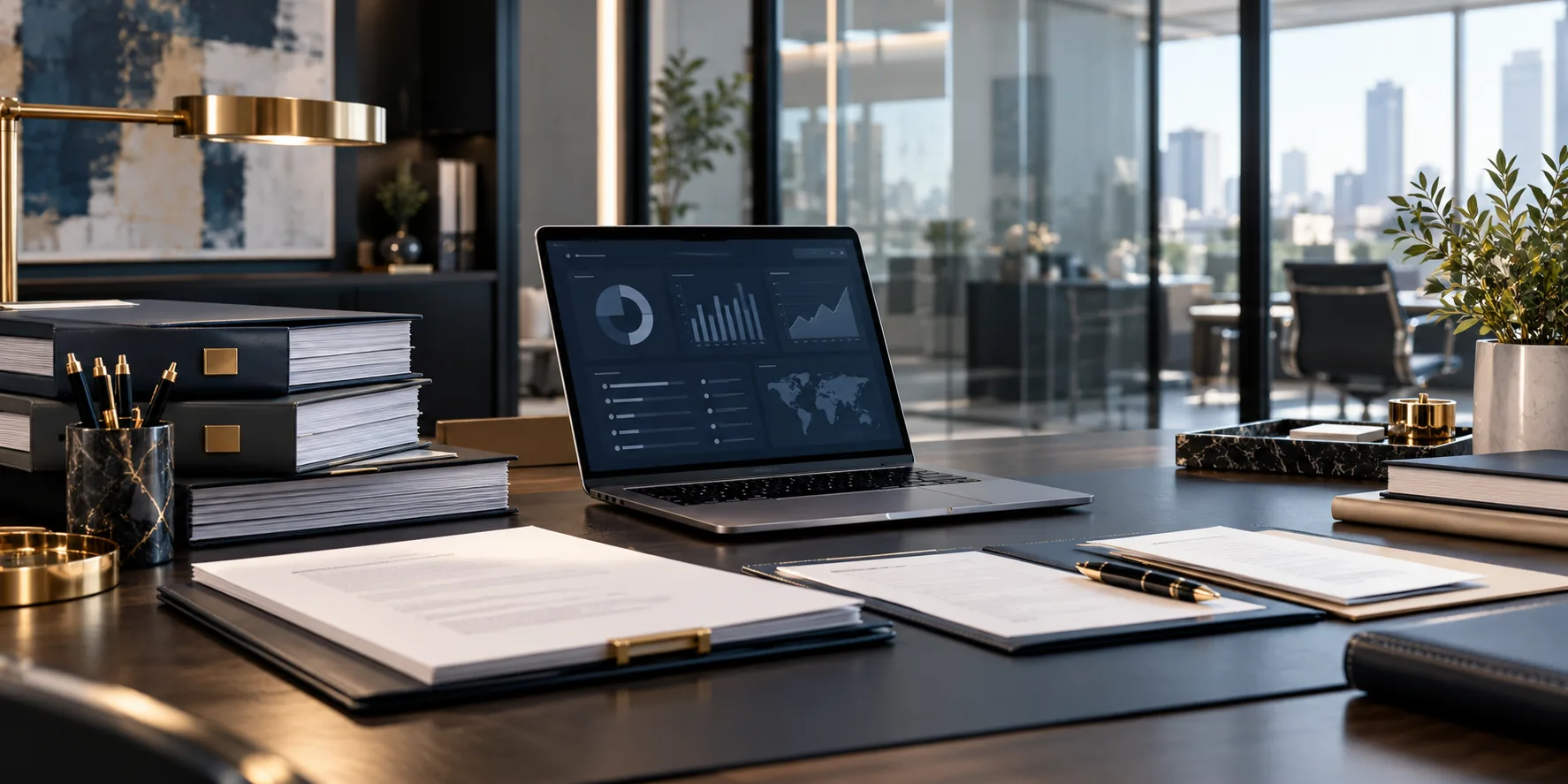 Business legal desk
